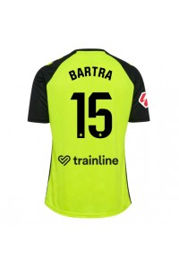 Real Betis Marc Bartra #15 Jalkapallovaatteet Vieraspaita 2024-25 Lyhythihainen